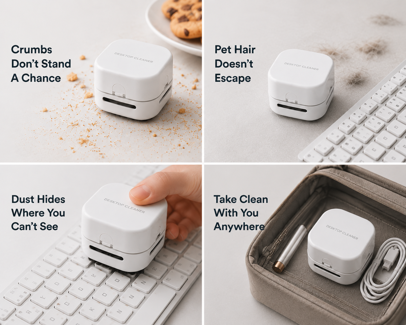 Mini Desktop Vacuum